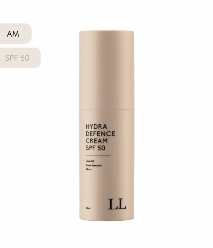 Сонцезахисний крем потрійної дії | SPF 50 Hydra Defence Cream