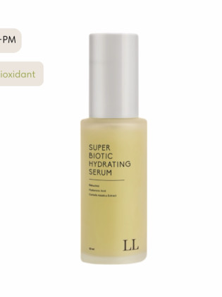 Інтенсивна сироватка для обличчя з бакучіолом та фосфоліпідами | SUPER BIOTIC HYDRATING SERUM