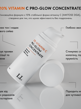 Бустер з 10% вітаміном С | PRO GLOW CONCENTRATE 